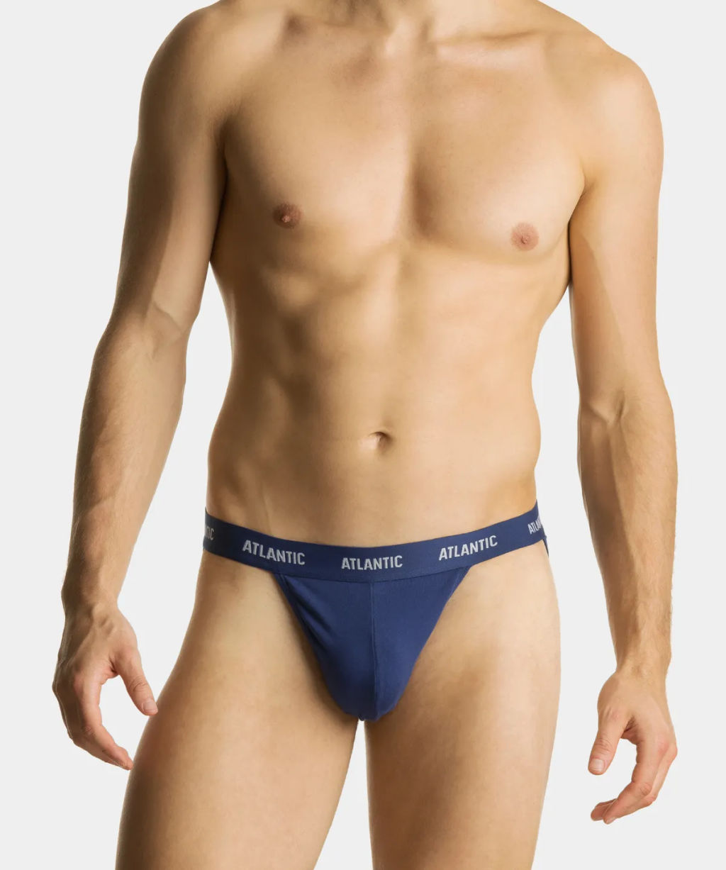 ATLANTIC 3MP-1576 Трусы танга Tango - набор 3 шт.  фото 2
