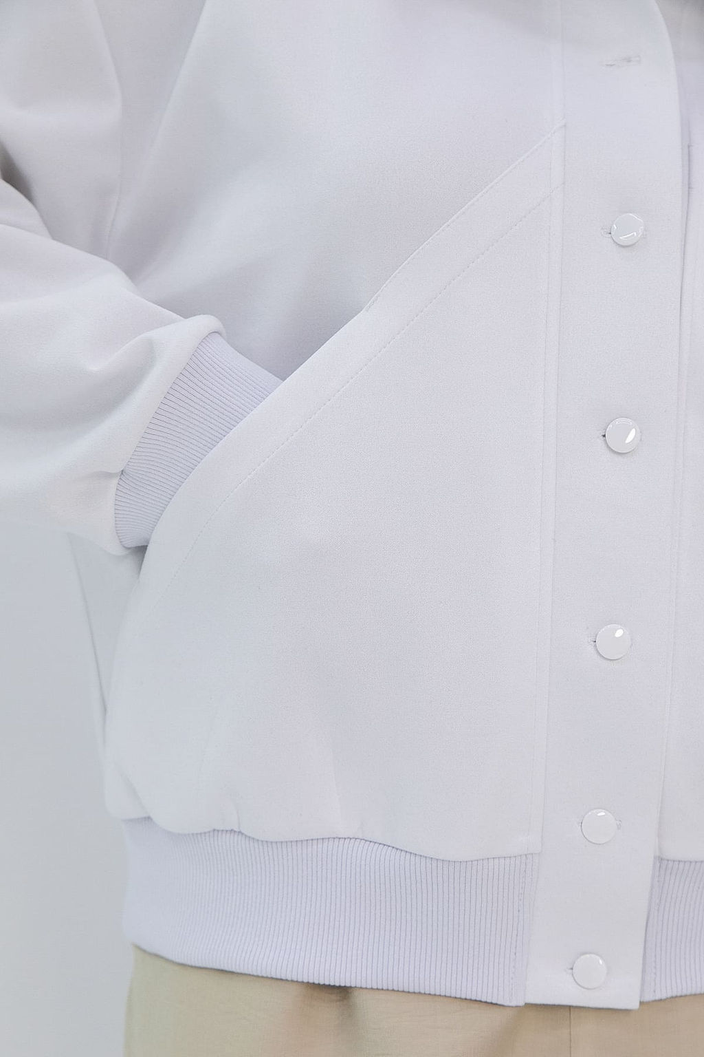 Бомбер Моя мечта (белый) Б13359-13М - Lt collection фото 5