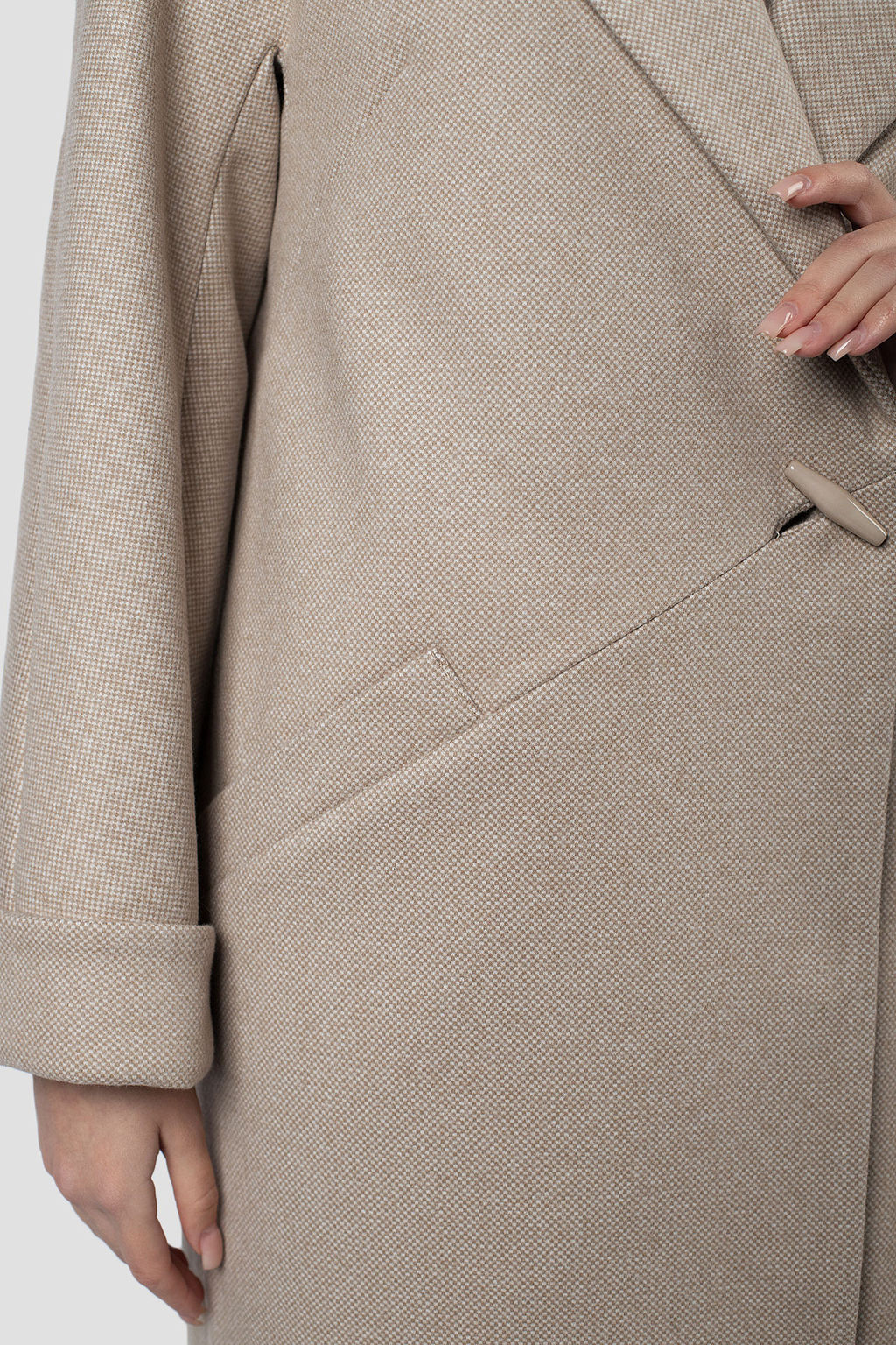 01-11985 Пальто женское демисезонное - El podio фото 6