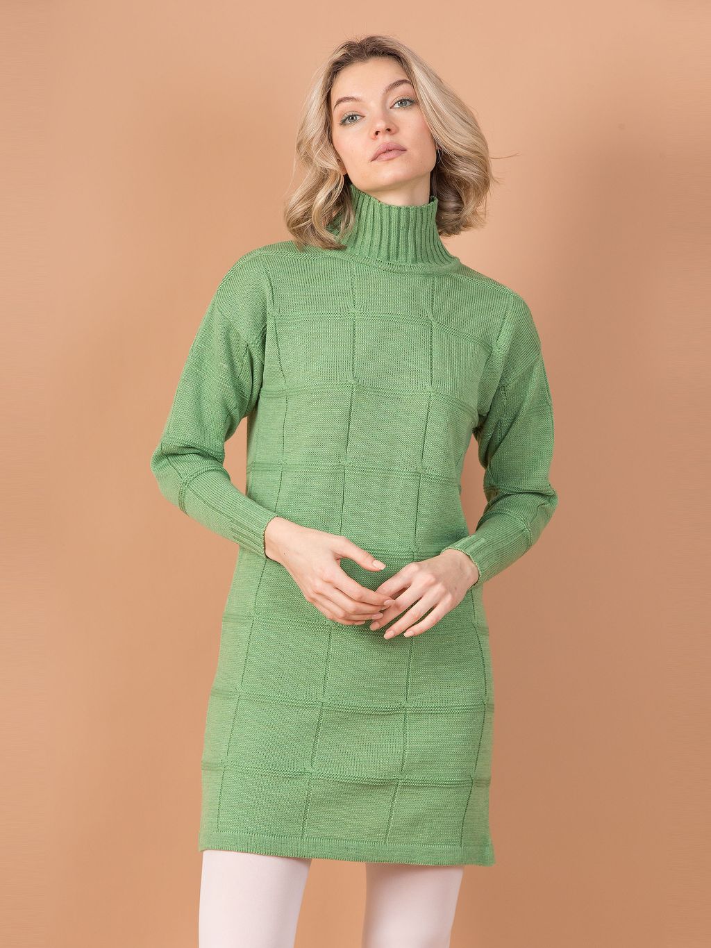 Платье вязаное фактурное - Stilla фото 11