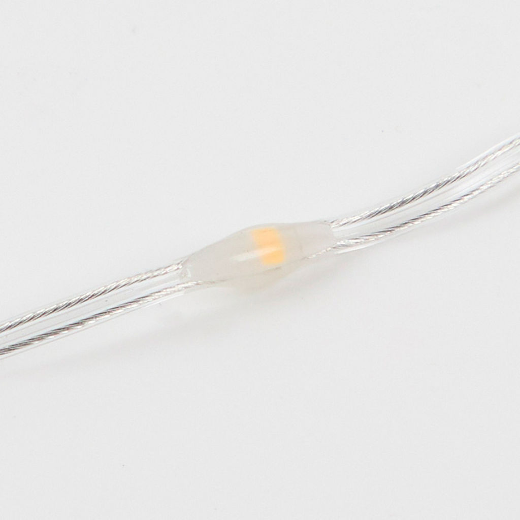 ULD-S1000-100/DTA WARM WHITE IP20 DEW BAND Гирлянда светодиодная "Полоса", 10м. 100 светодиодов. Теплый белый свет. Провод прозрачный. ТМ Uniel