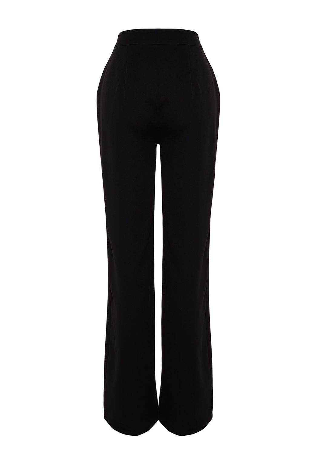 TRENDYOLMILLA Siyah Genis Paca Dokuma Pantolon TPRAW22PL0402 фото 6