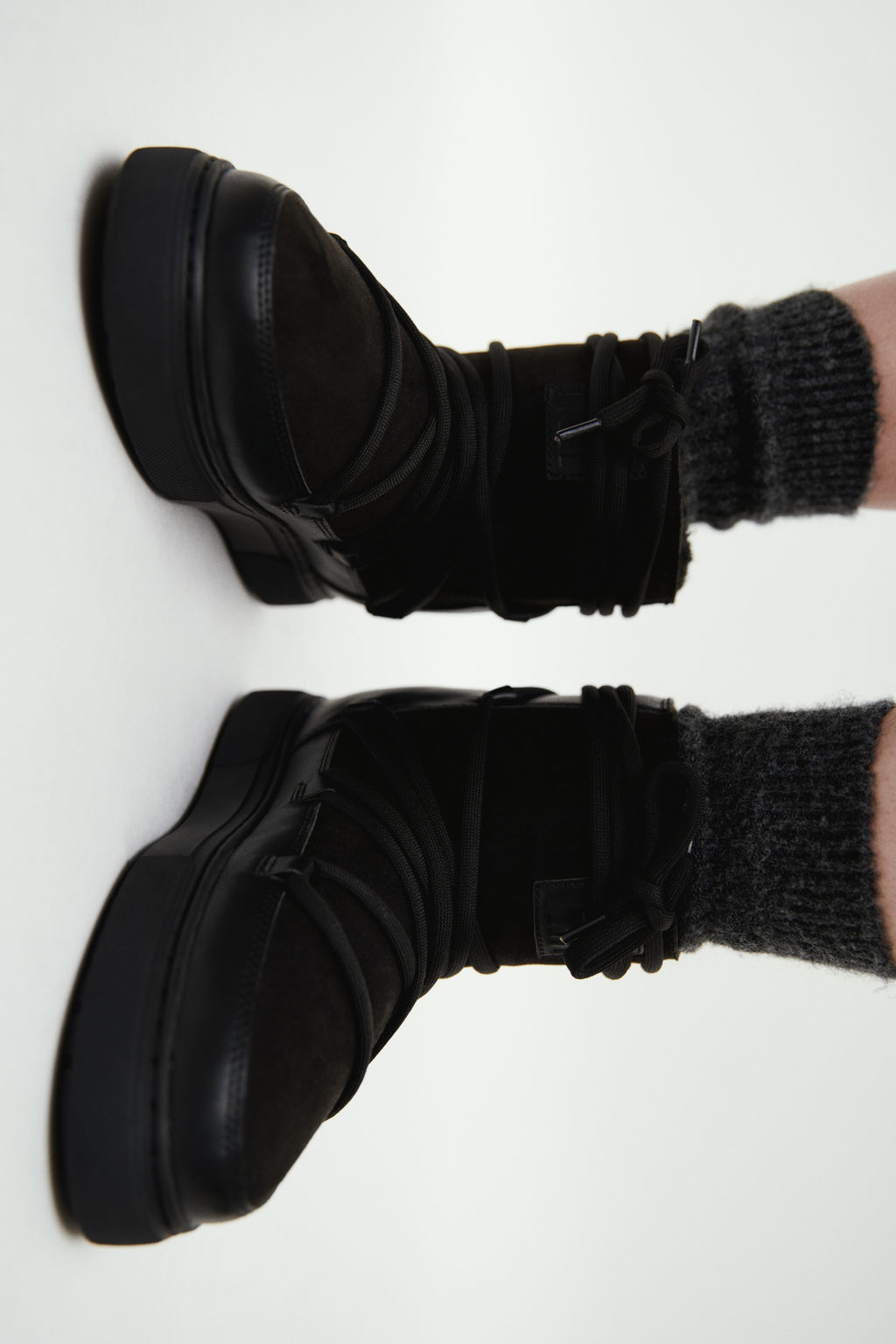 Botas acolchadas con cordones - H&m фото 8