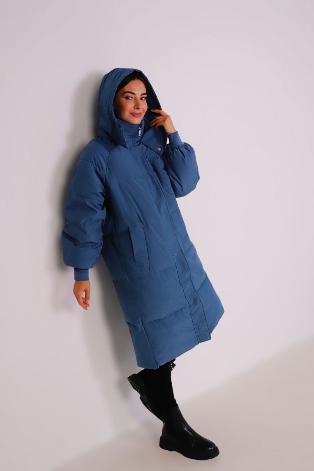 Martichelli Пуховик синий  фото 10