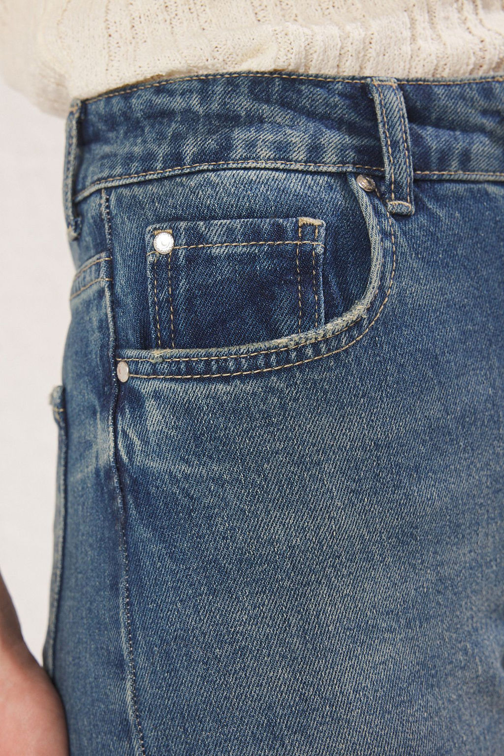 Mavi Yuksek Bel Mom Comfort Jeans TWOSS25JE00093 - Trendyolmilla фото 5