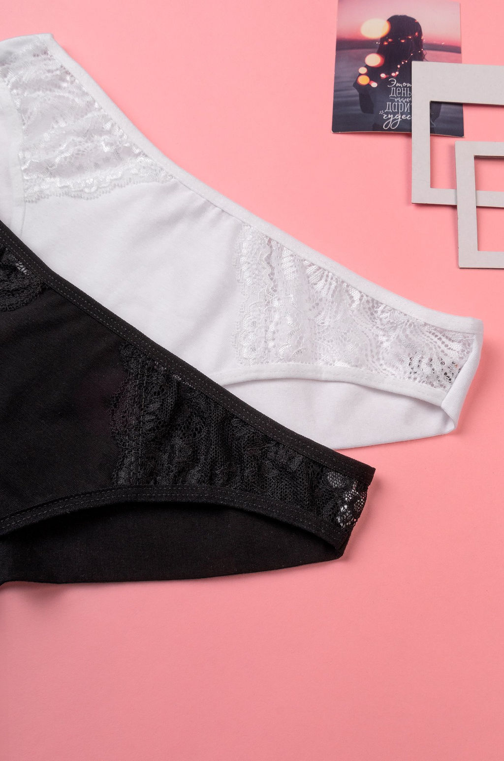 Женские трусы-бразилиана 2 шт. Donella  фото 9