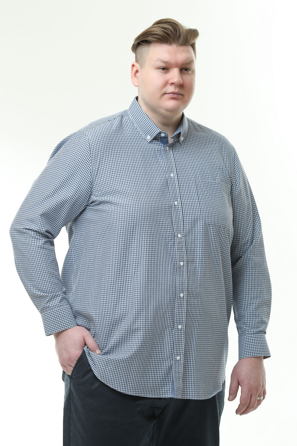 Рубашка 23-58-Б-07 - Nicolo angi фото 2