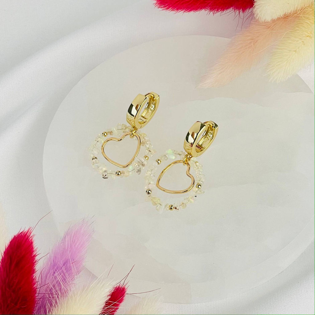 Серьги из Опала