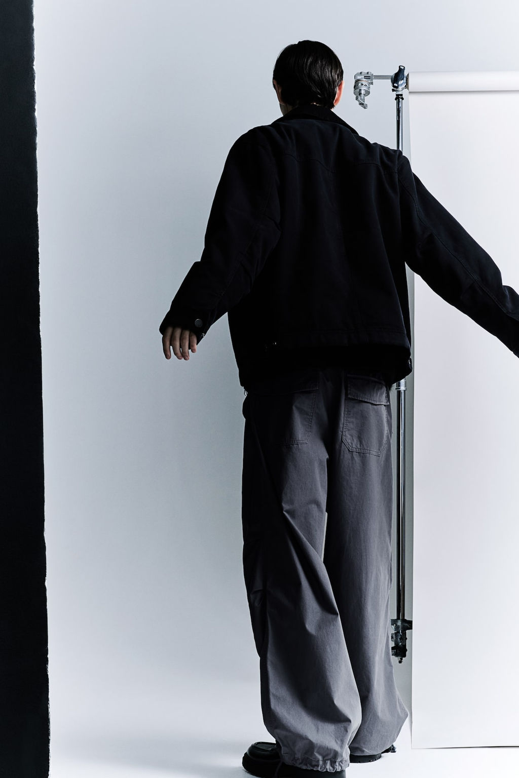 Pantalon parachute Loose Fit - H&m фото 4