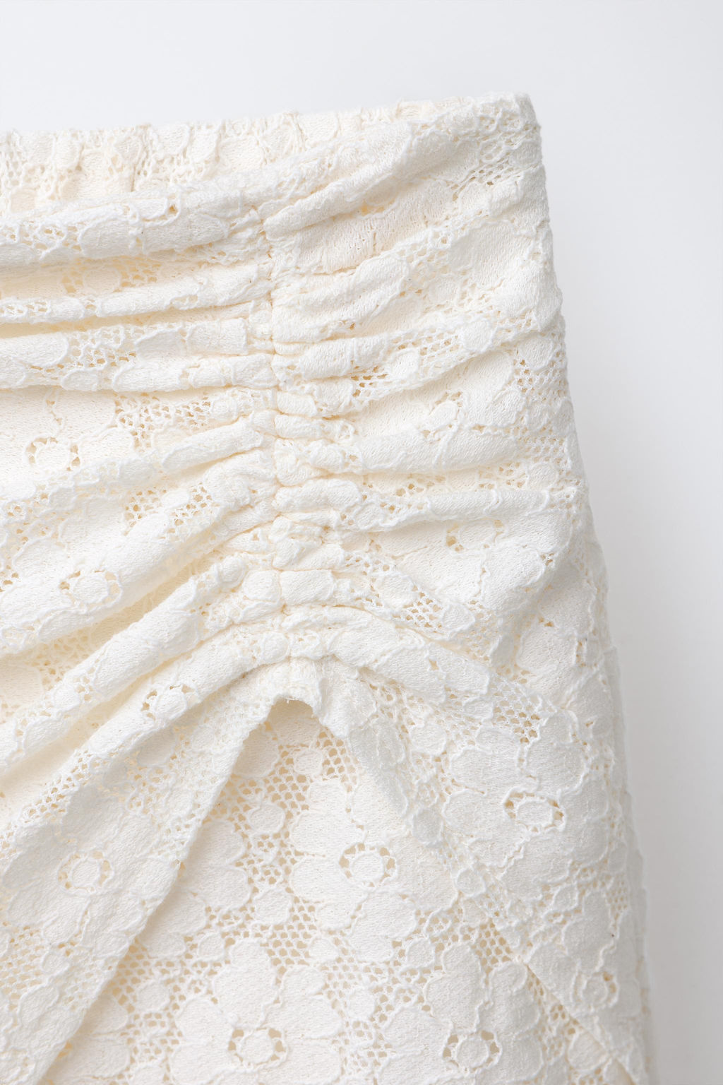 DRAPED LACE SKIRT - Zara фото 3