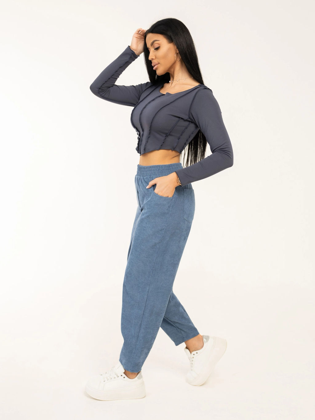 Вельветовые Брюки - Барболета фото 89