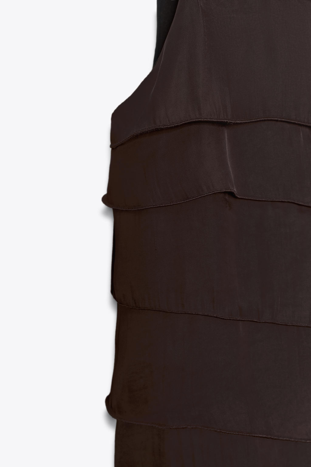 SATIN TOP WITH RUFFLES - Zara фото 8