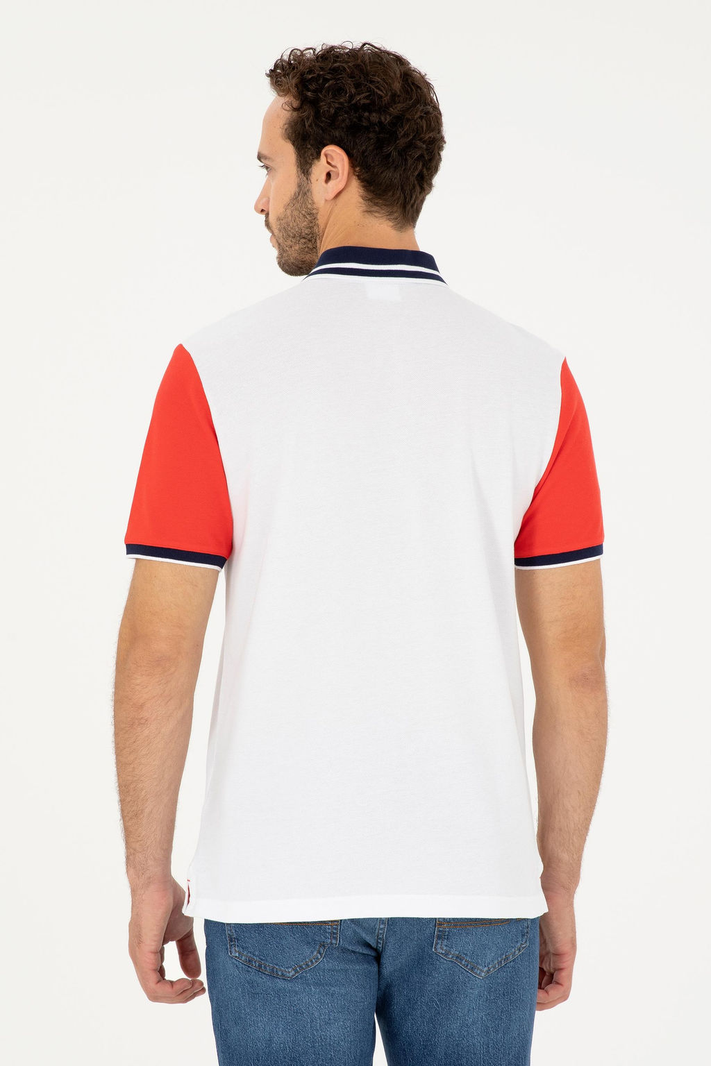 U. S. Polo Assn / Мужская красная футболка - U.s. polo assn фото 5
