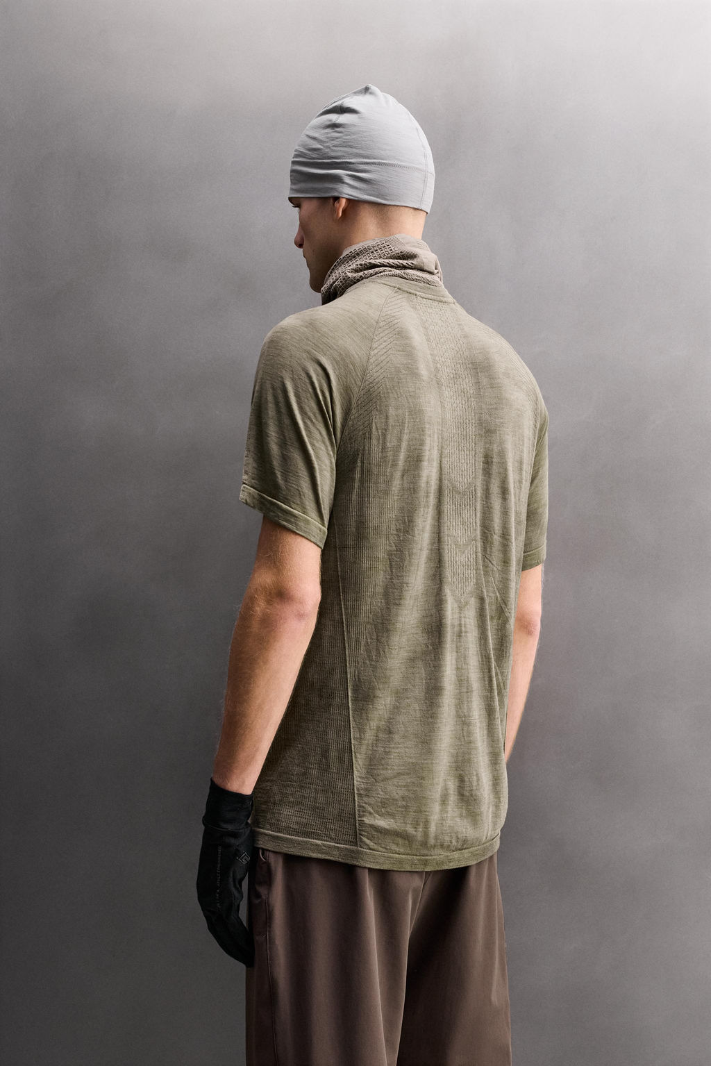 WOOL BLEND BASE LAYER T-SHIRT - Zara фото 12
