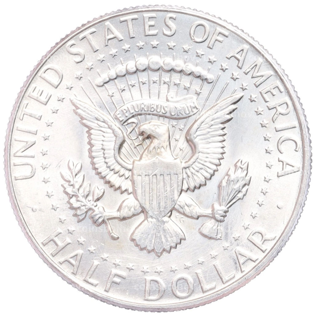 1/2 доллара (50 центов) 1968 года D США