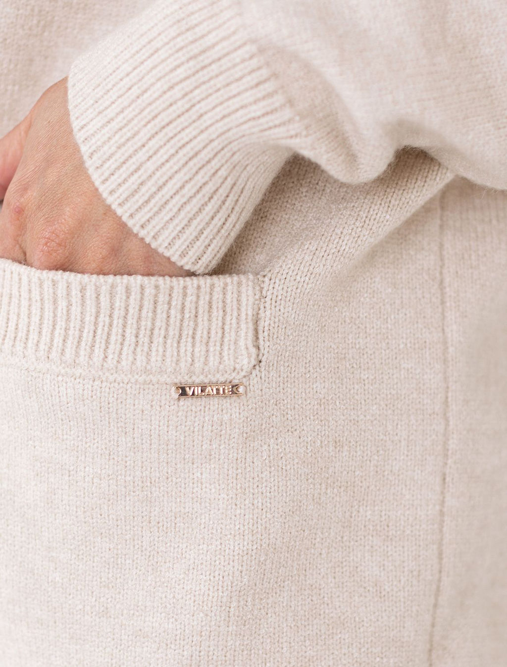 Кардиган из пряжи с кашемиром - Vilatte фото 3