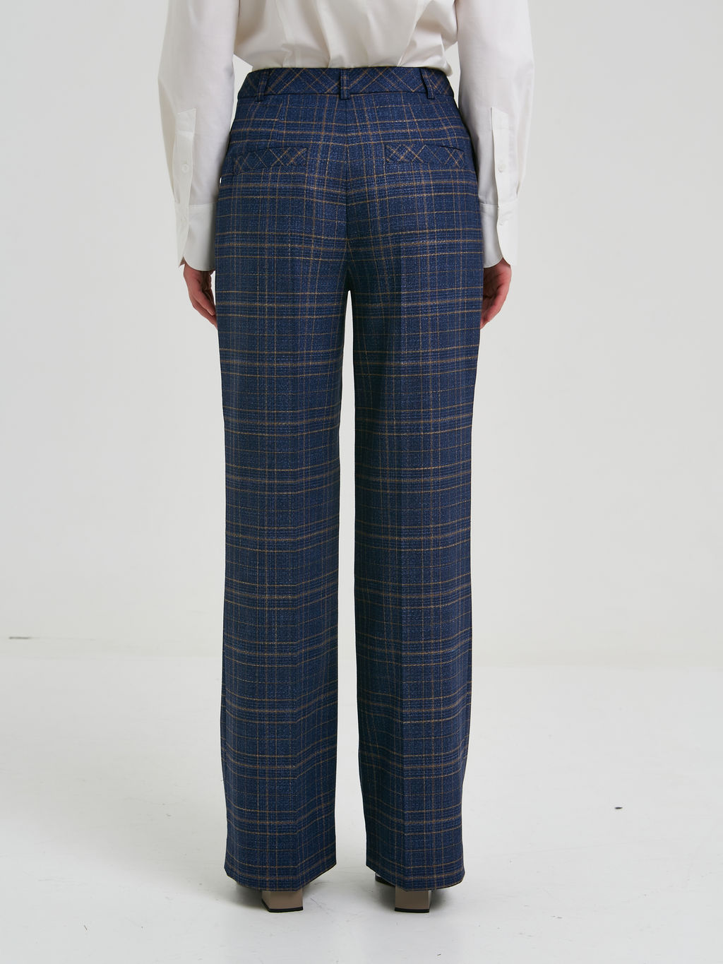 Брюки в клетку - Stilla фото 4