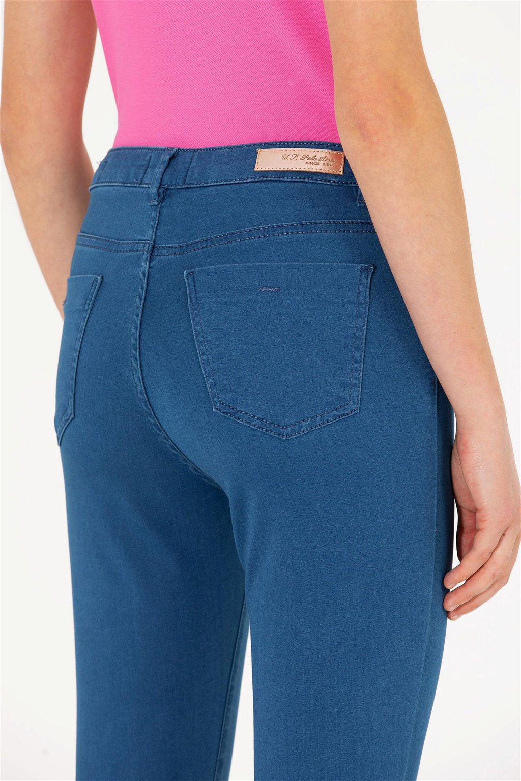 U. S. Polo Assn Женские синие джинсовые брюки - U.s. polo assn фото 7