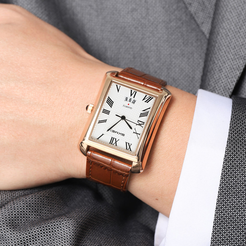 Часы наручные Skmei мужские 2575rose-gold-brown