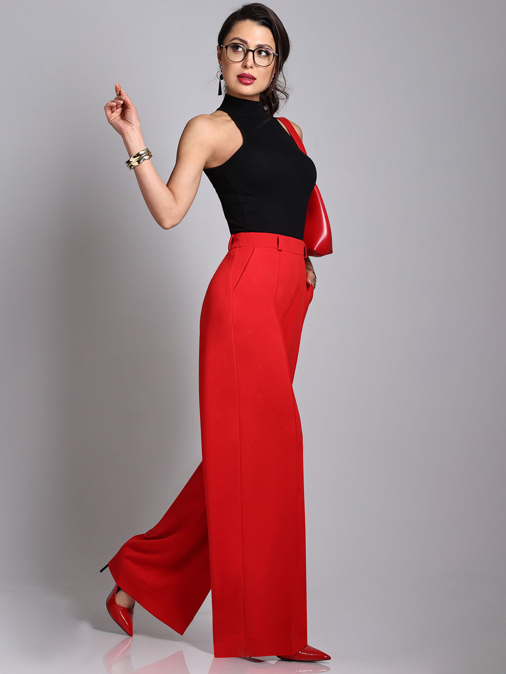 Брюки Широкие возможности, рэд