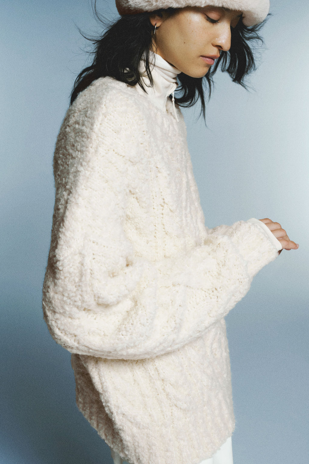 Jersey en punto trenzado - H&m фото 3