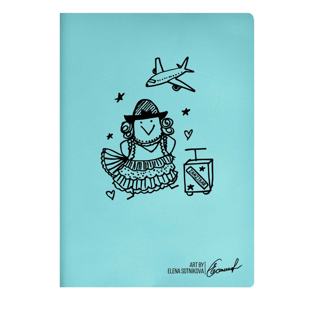 Записная книжка, А6+, арт. 58214/ 40 ВАРЯ НА ЗАНЗИБАРЕ