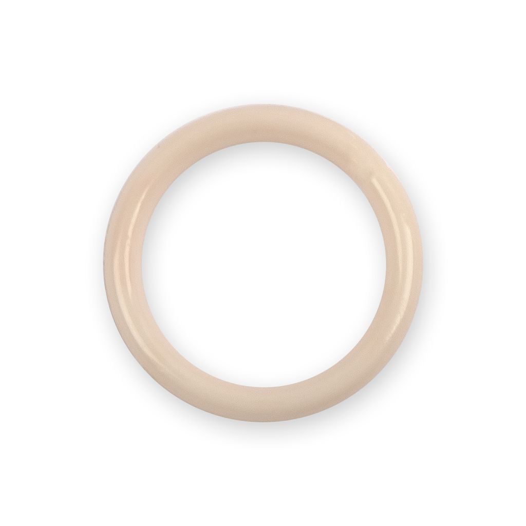 BLITZ CP01-10 кольцо цветные пластик 10 мм 100 шт №004 бежевый