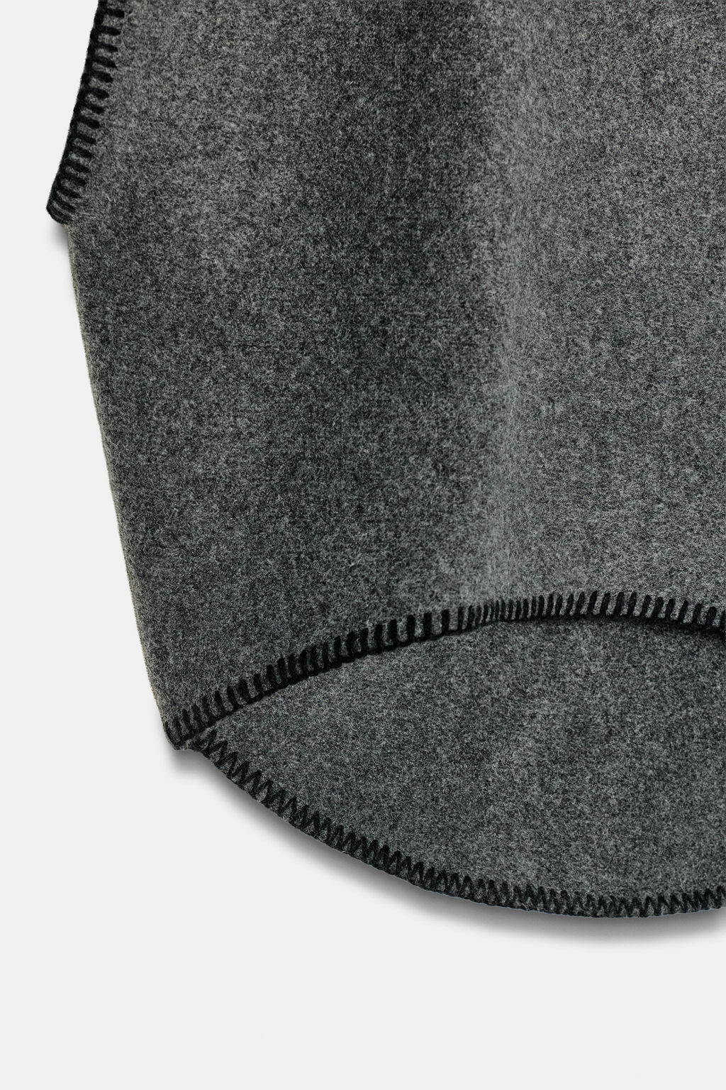 KNIT WAISTCOAT WITH CONTRAST TOPSTITCHING - Zara фото 7