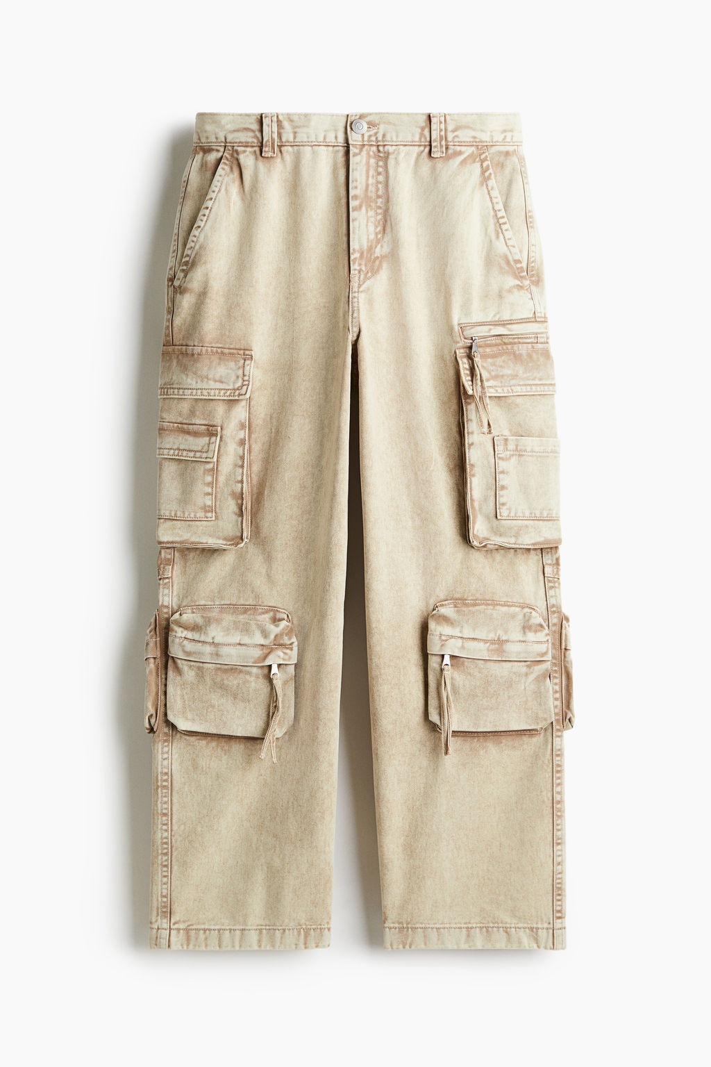 Loose Cargo Jeans - H&m фото 2