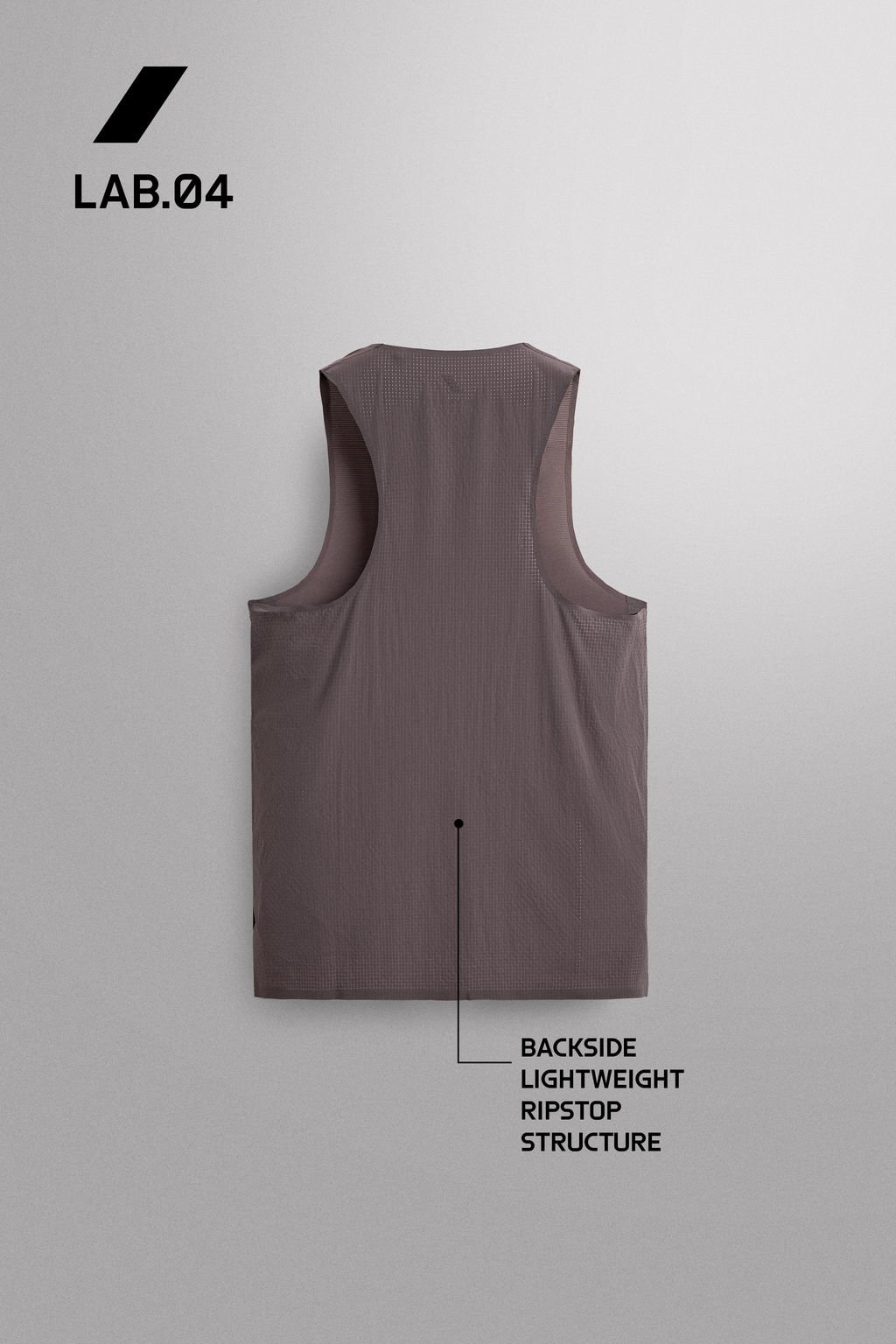 CAMISETA TANK LIGERA RUNNING / Morado
