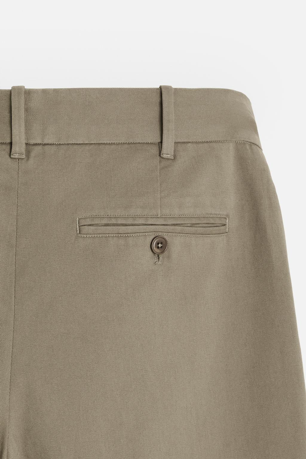 PLEATED CHINO TROUSERS - Zara фото 18
