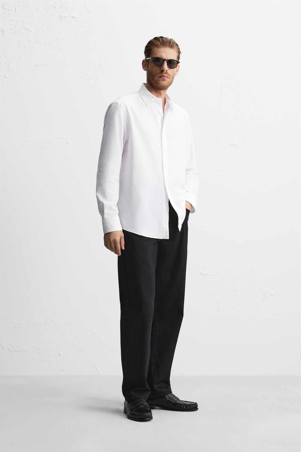 SLIM FIT SHIRT - Zara фото 4