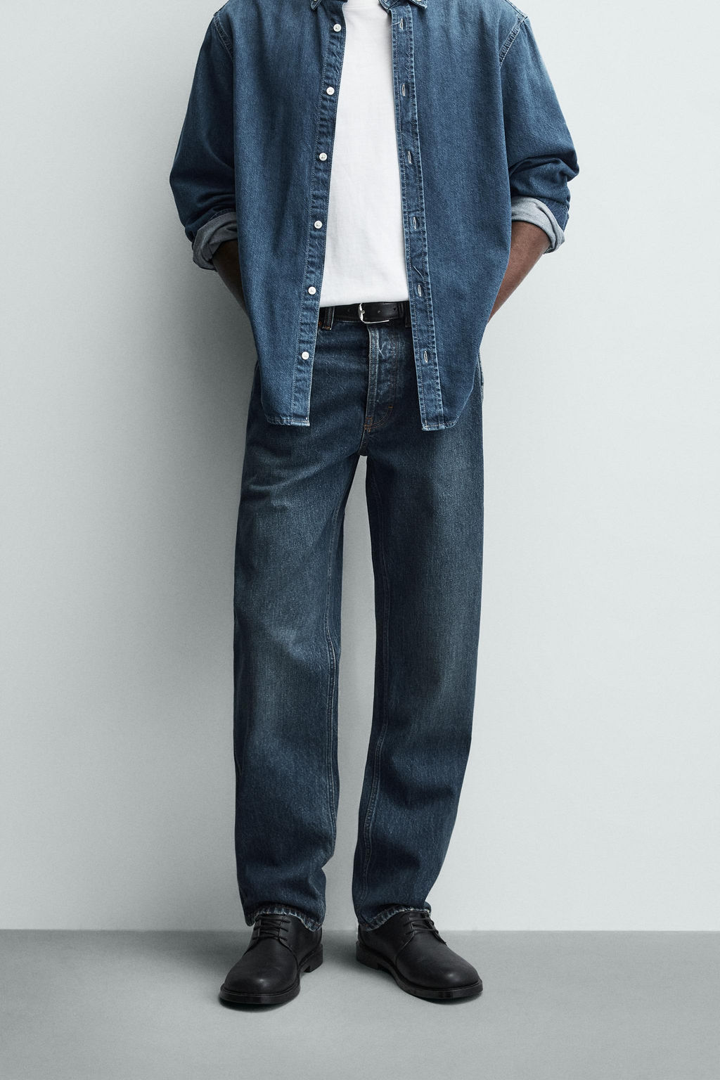 STRAIGHT-LEG JEANS - Zara фото 2