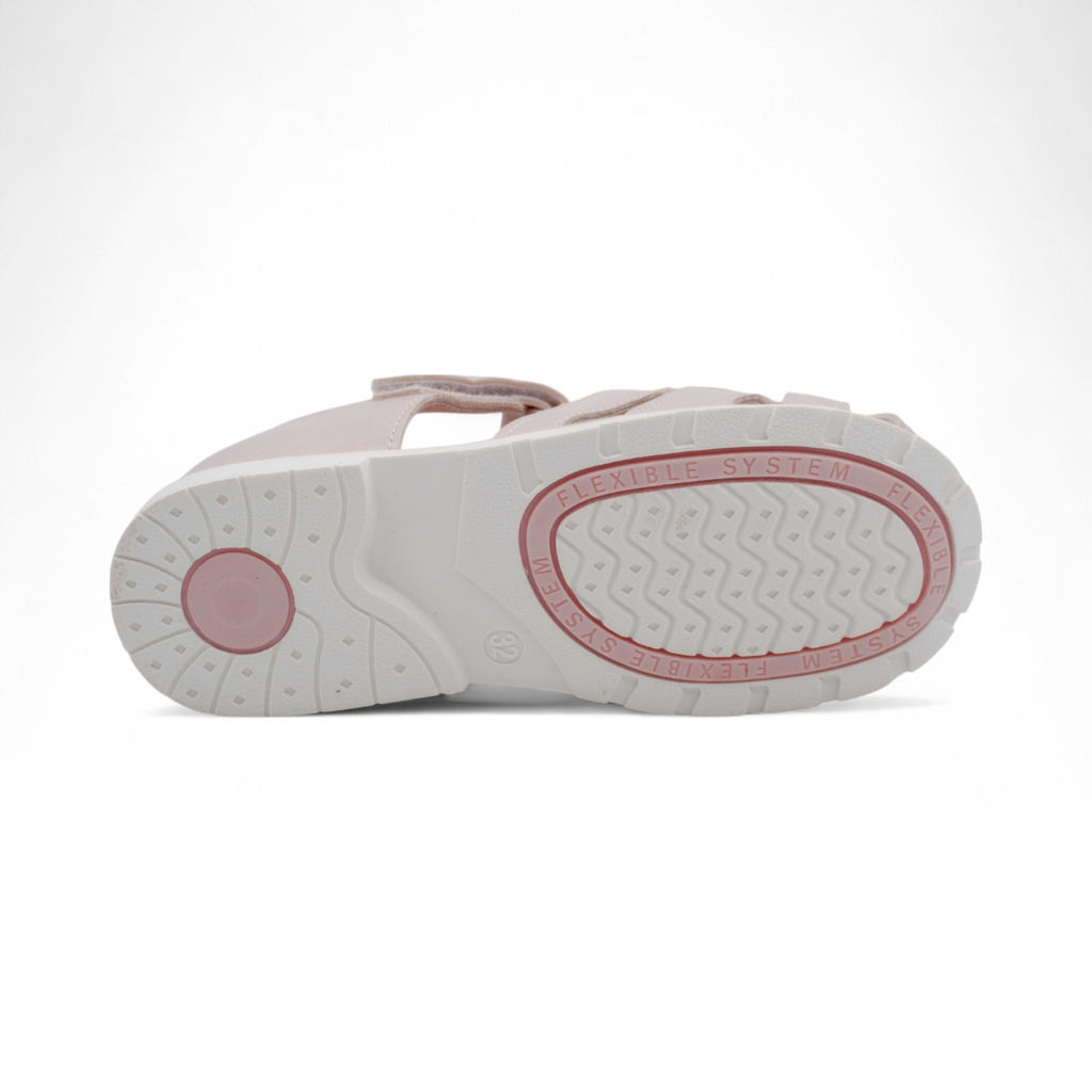 Сандалии 1052-6-1 розовые - Леопард фото 3