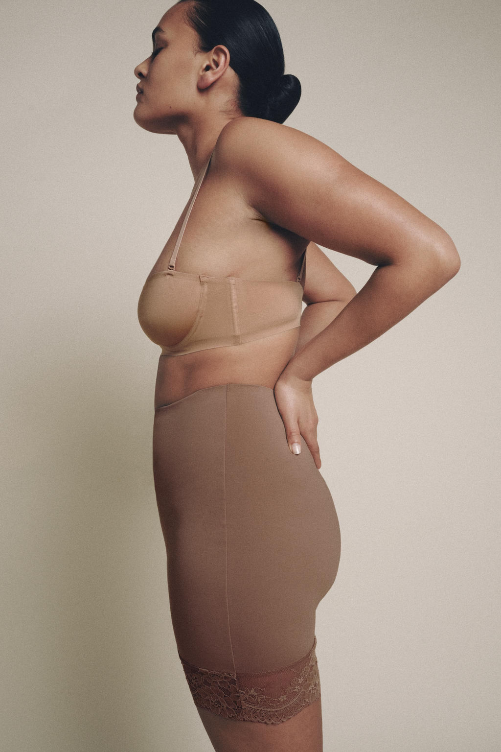 SKIRT WITH POLYAMIDE LACE - Zara фото 12