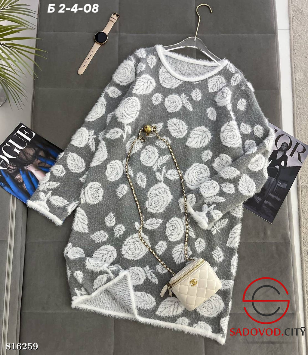 Туника свитер с принтом - Bruno фото 7