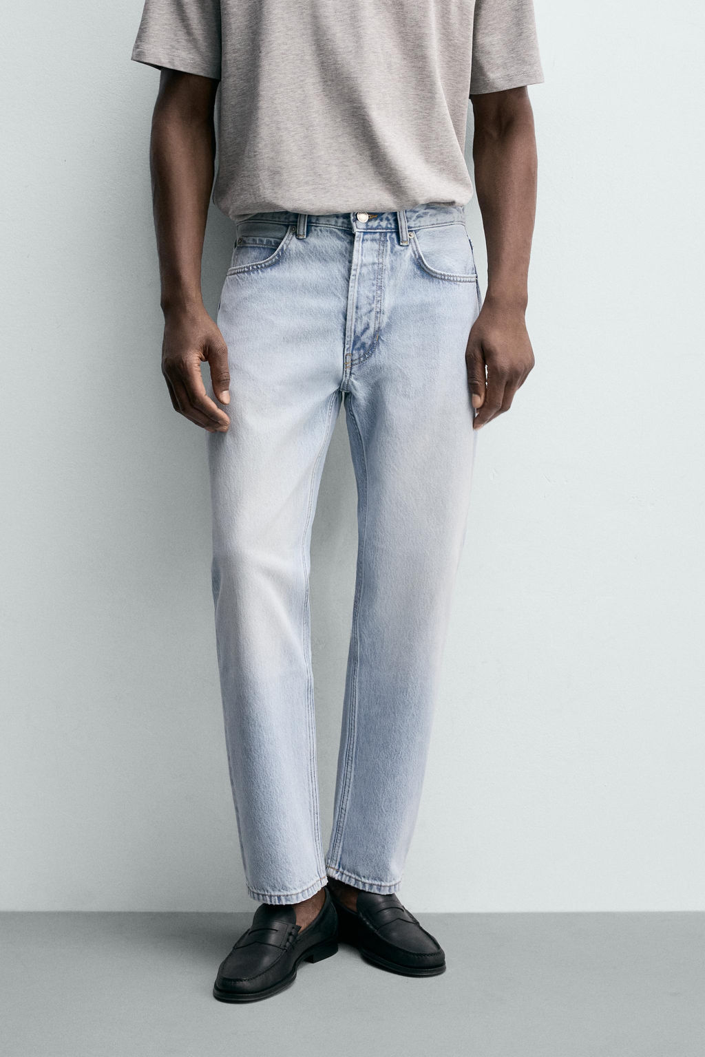 JEANS REGULAR FIT / Azul claro - Zara фото 2
