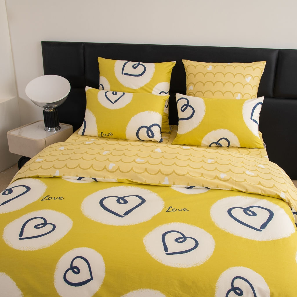 Комплект постельного белья Сатин 100% хлопок C610 Евро 70-70 2 шт;50-70 2 шт