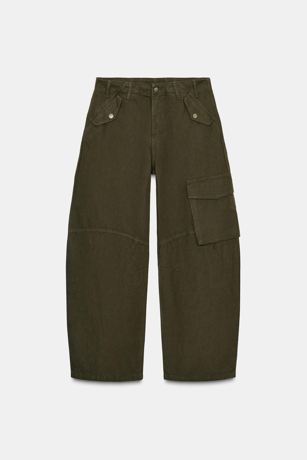 ZW COLLECTION CARGO TROUSERS - Zara фото 6