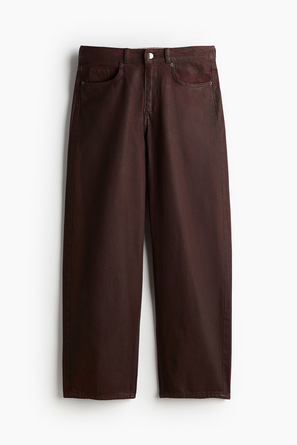 Pantalon revestido de sarga - H&m фото 12