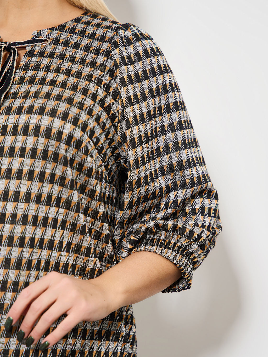 Платье 0218-2 чёрный кварц - Dora фото 95