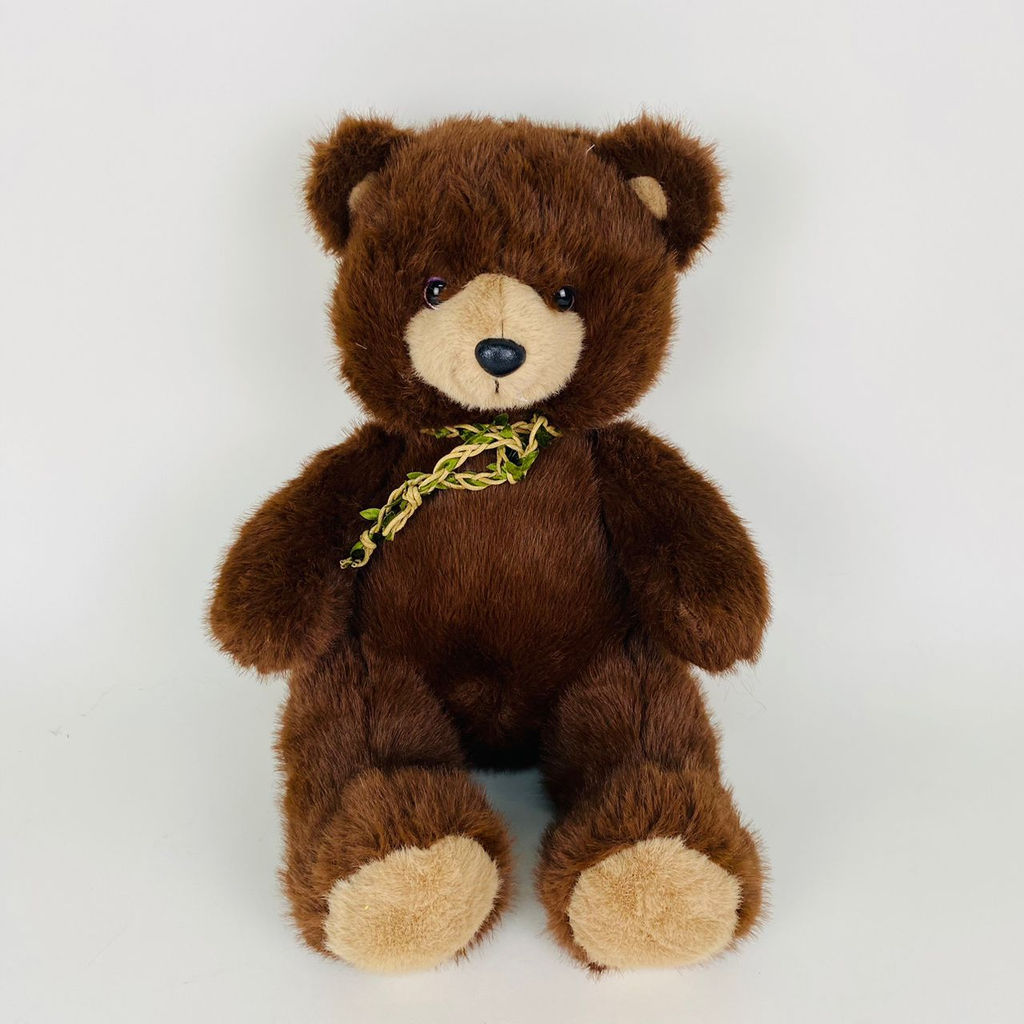 Мягкая игрушка Мишка с плетёным украшением на шее 30 см (арт. 9575/30) - Storyland фото 15