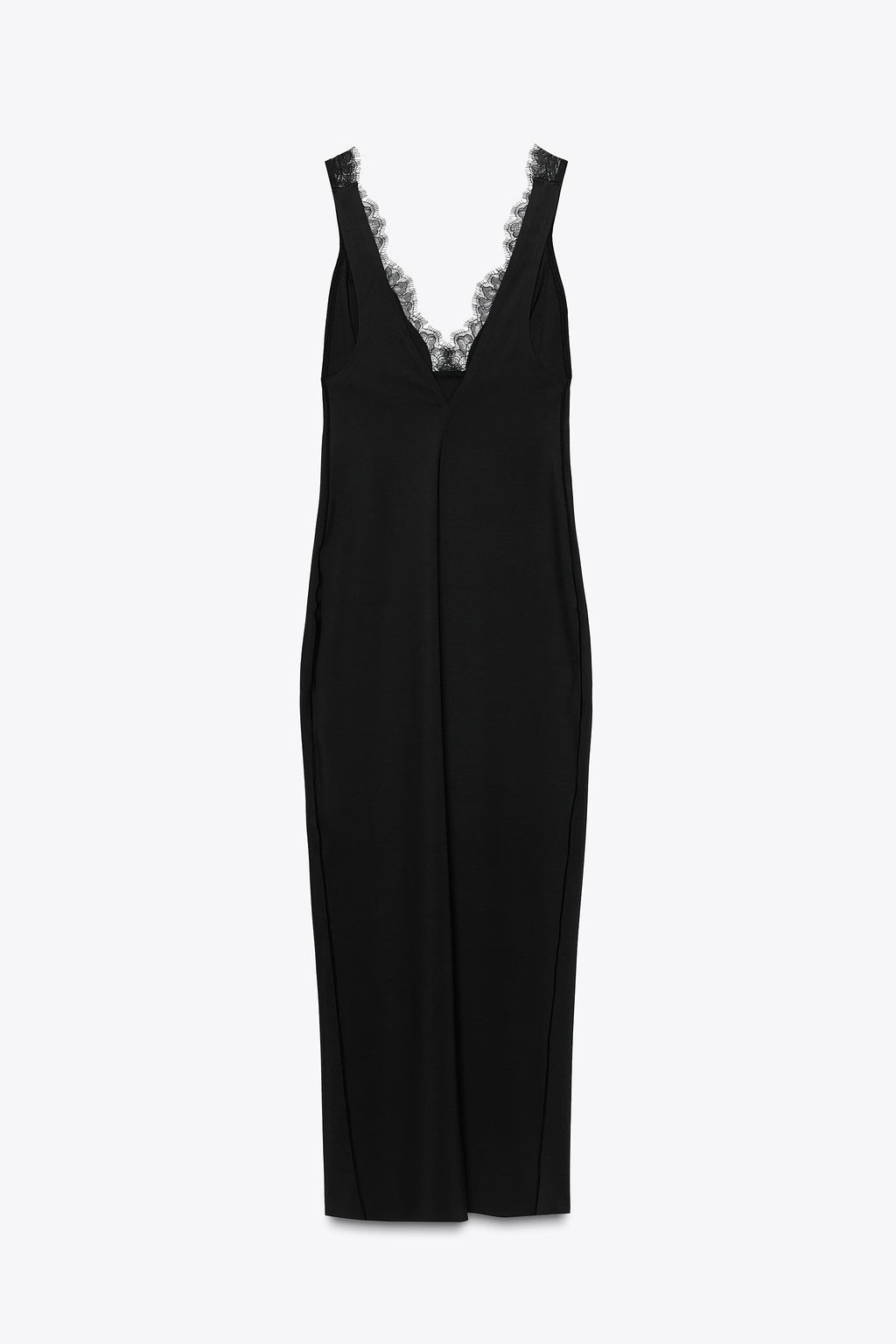DRESS WITH MATCHING LACE - Zara фото 7