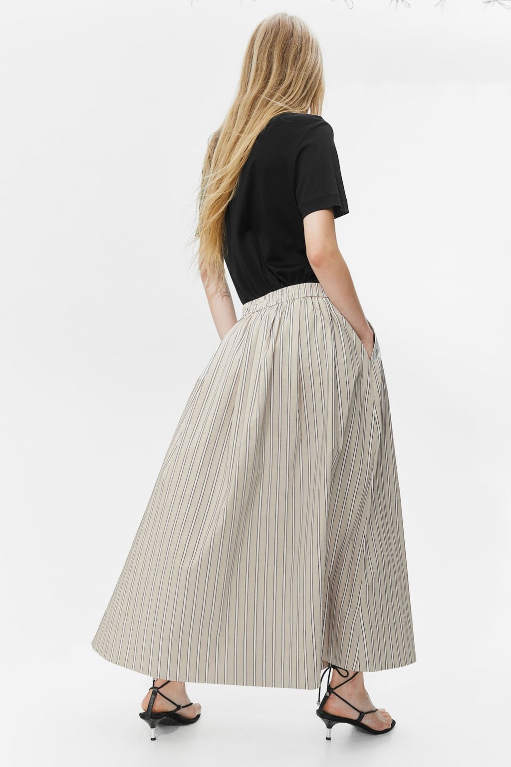 Falda evase en popelina - H&m фото 3