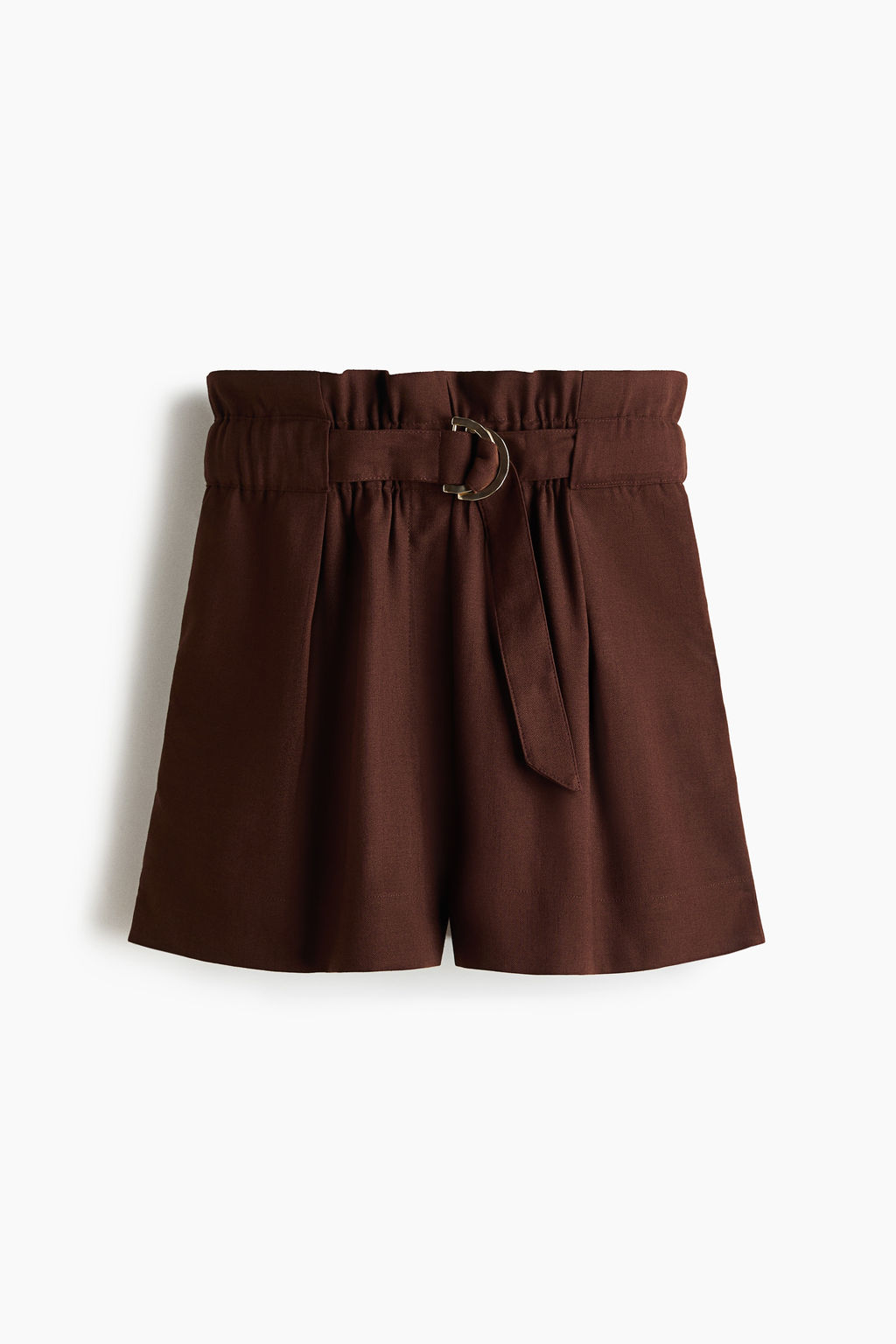 Pantal?n corto paper bag con cintur?n - H&m фото 2