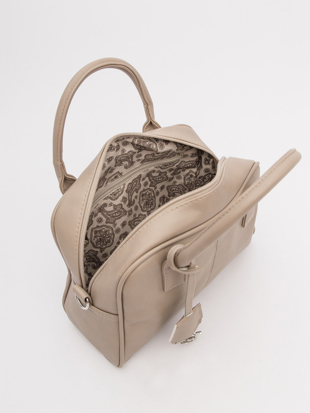 Темно-бежевый саквояж S.Lavia  фото 9