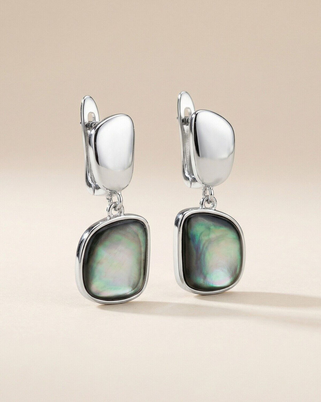 Серьги с натуральным перламутром - Vel vett фото 14