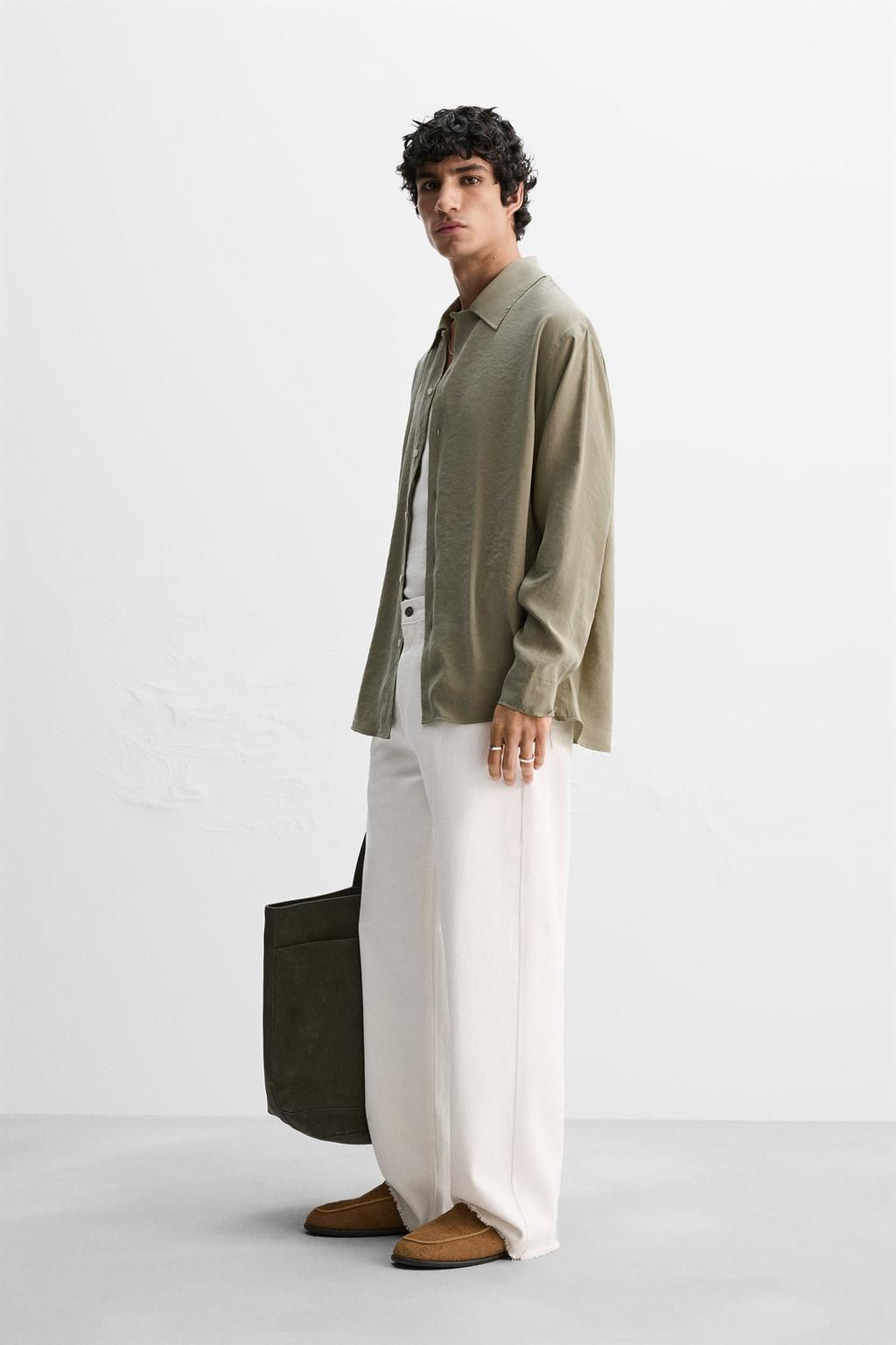 FLOWING SHIRT - Zara фото 4