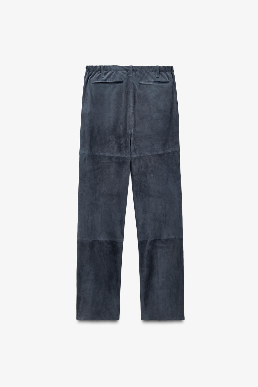 PANTAL?N PIEL ANTE LIMITED EDITION / Gris antracita - Zara фото 6