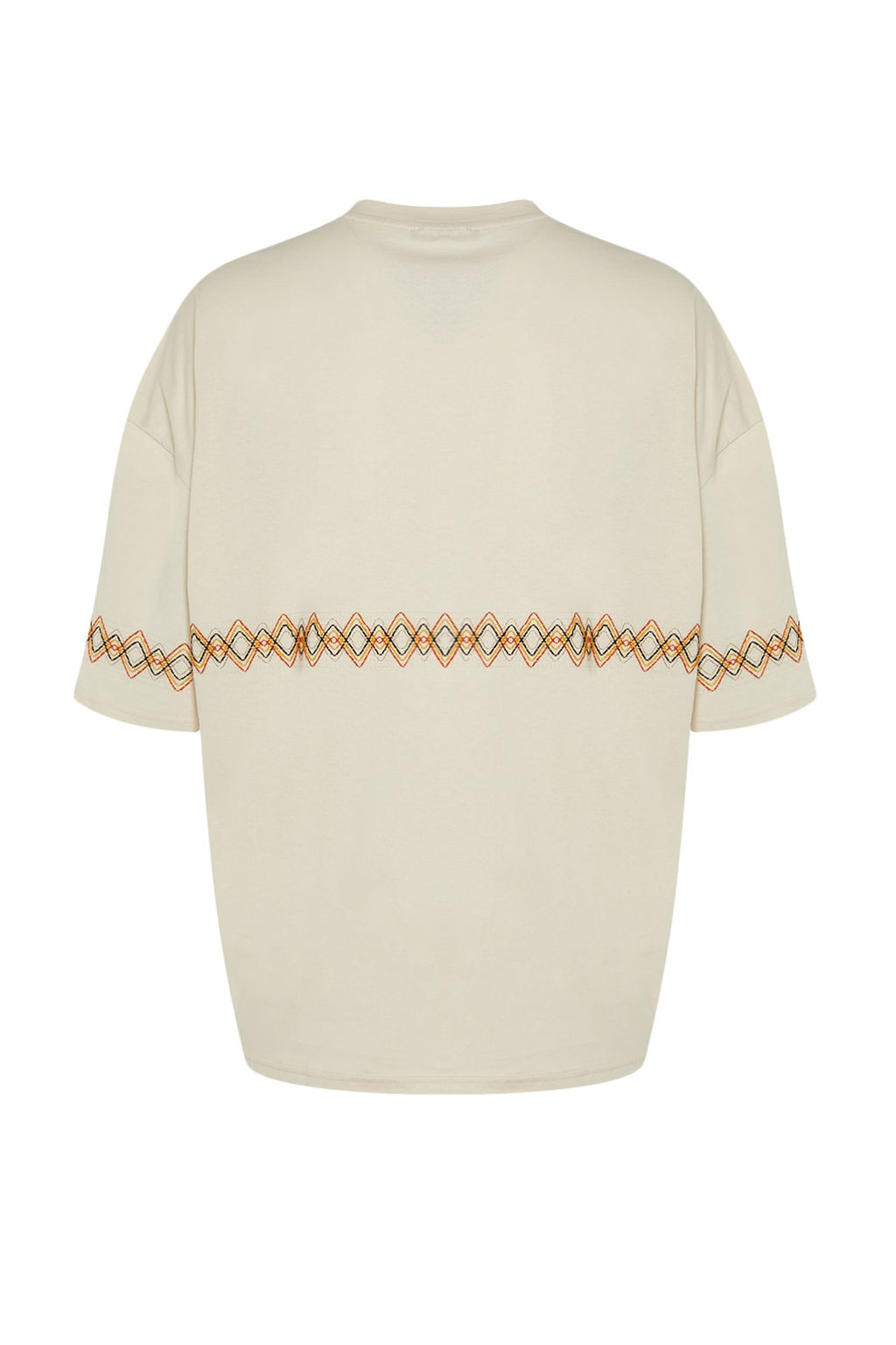 TRENDYOL MAN Tas Oversize/Genis Kesim K?sa Kollu Islemeli %100 Pamuklu T-Shirt TMNSS21TS1889 - Trendyolmilla фото 24